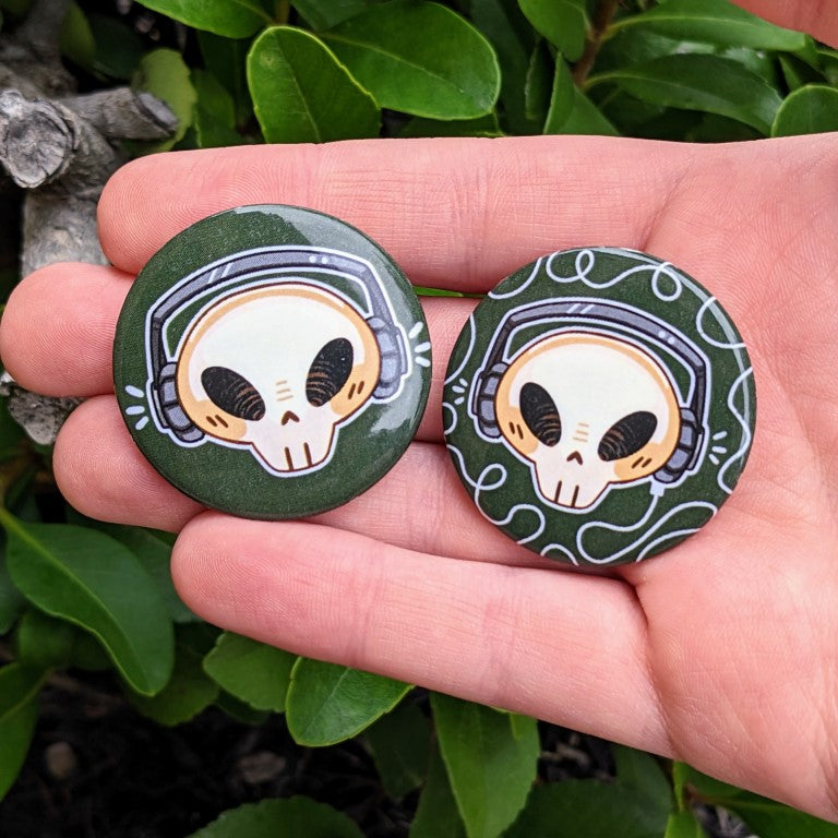 Cade Skull Buttons