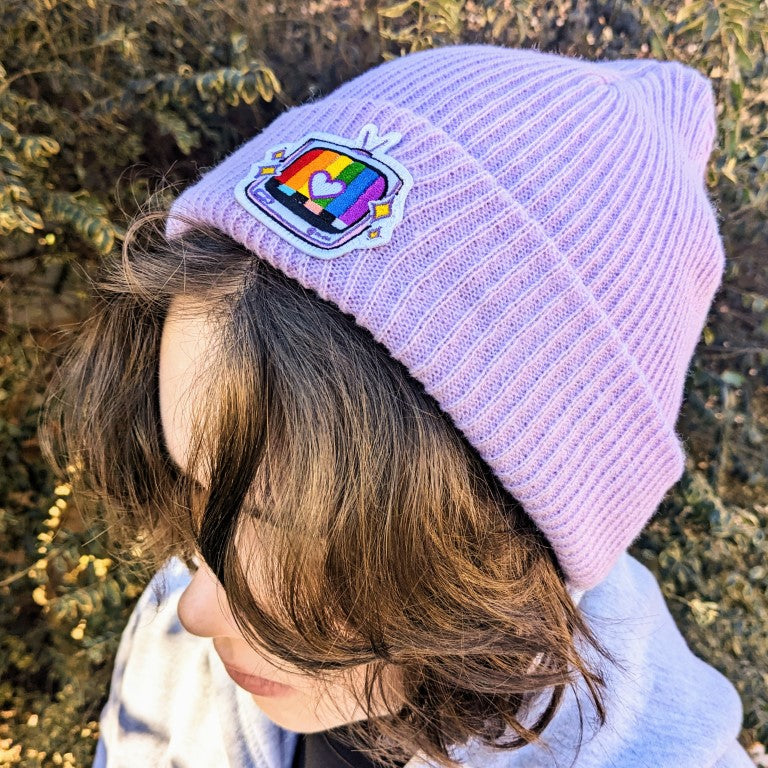 Rainbow TV Beanie