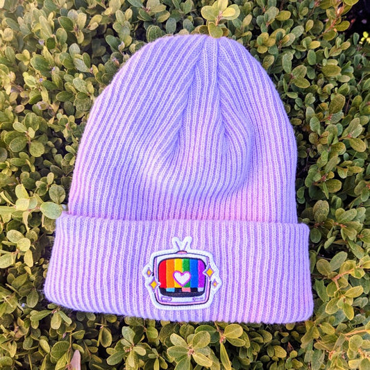 Rainbow TV Beanie