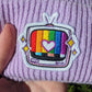 Rainbow TV Beanie