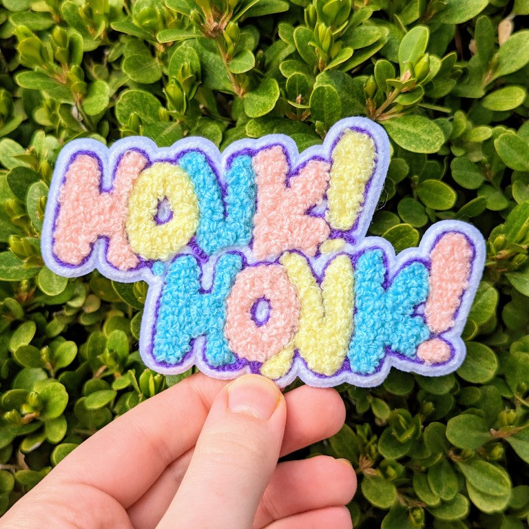 Honk Honk Chenille Patches
