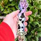 Long Cow Holographic Stickers