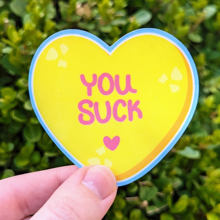 Valentine Heart Stickers