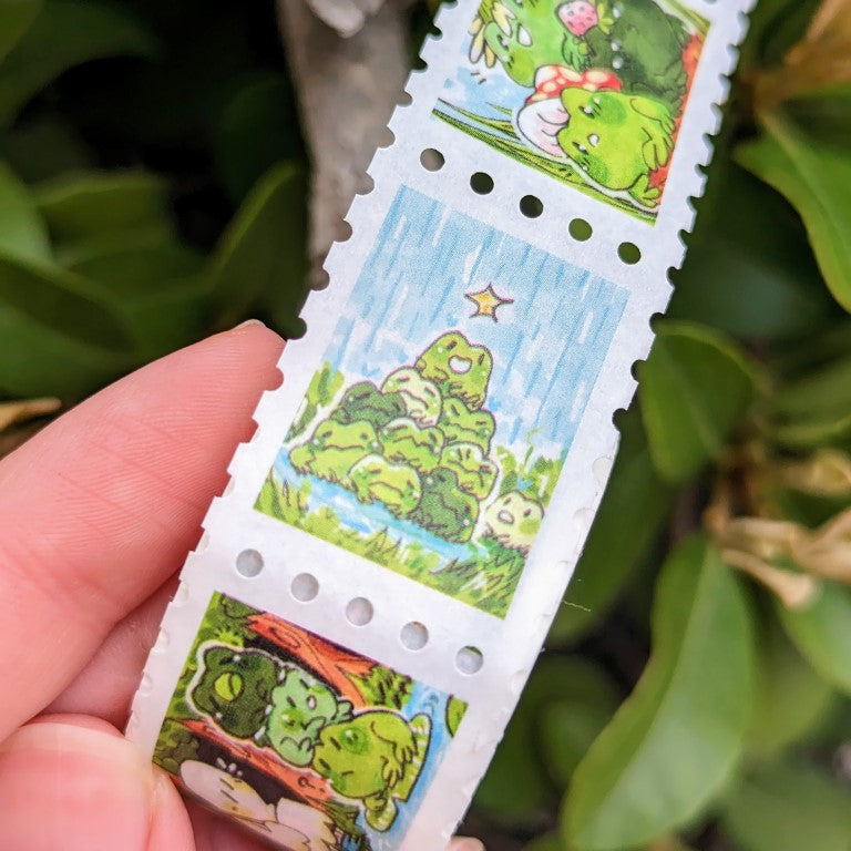 Frog Stamp Washi Tape