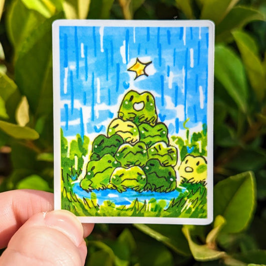 Tiny Frog Art Stickers V2
