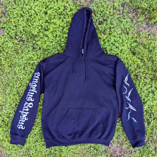 Black Fallen Angel Hoodie - BACK IMAGE