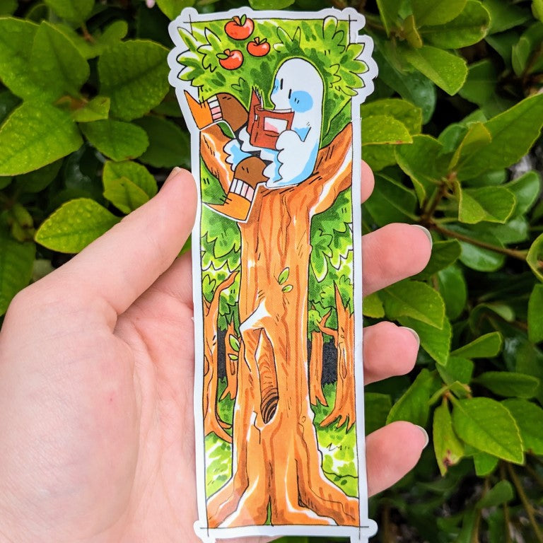 Runaway Ghost Long Stickers