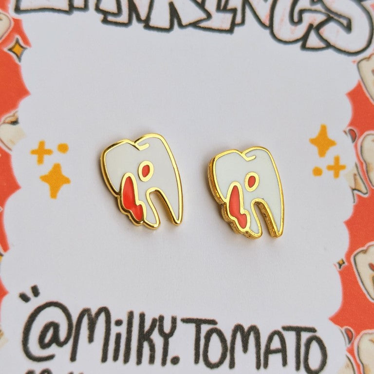 Teeth Earrings