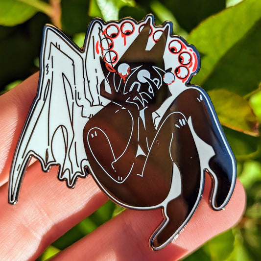 Gore Angel Enamel Pins