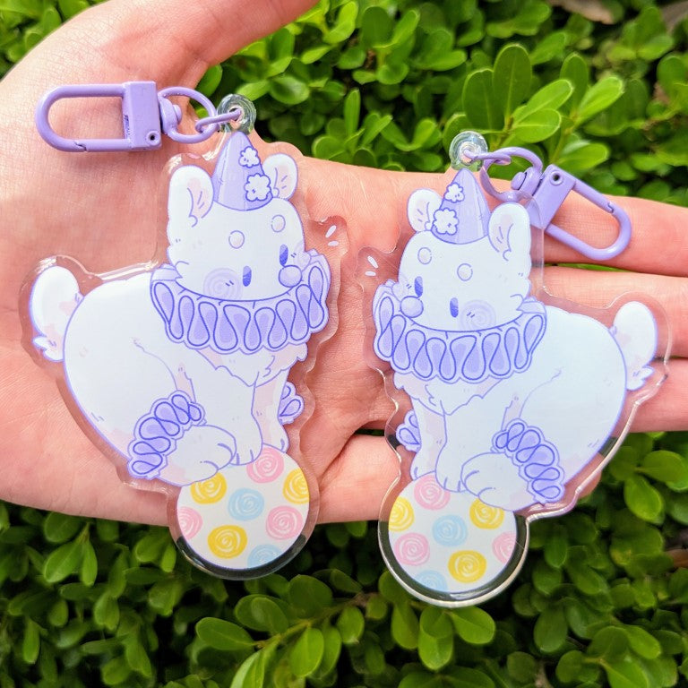 Clown Bear Keychains
