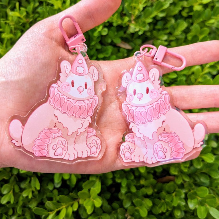 Clown Bear Keychains