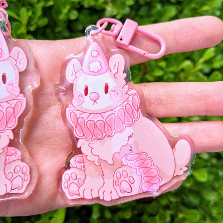 Clown Bear Keychains