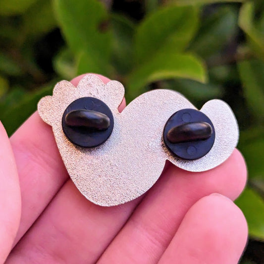 Cowboy Worm Enamel Pin