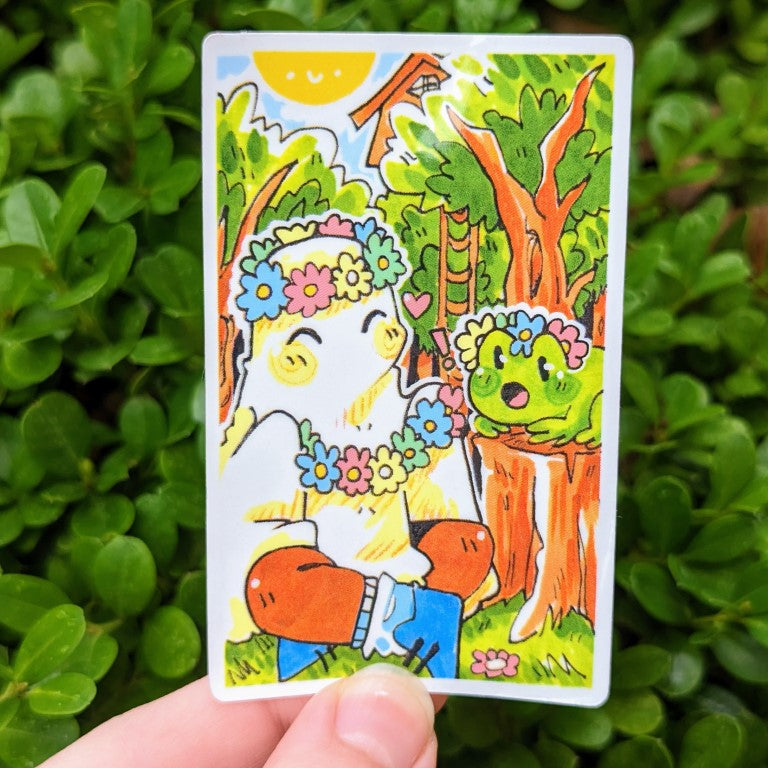 Runaway Ghost and Frog Pal Stickers
