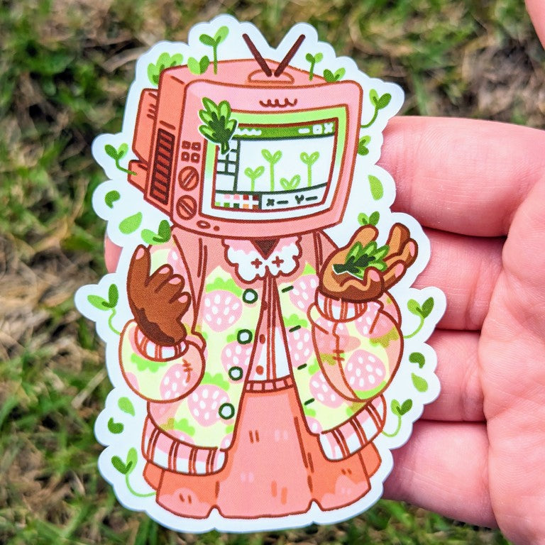 TV Head Cute Stickers
