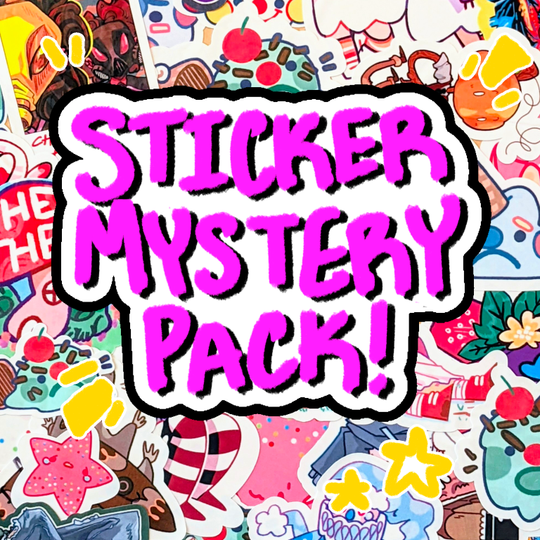 Mystery Sticker Pack (5 Stickers) — Feral Kids • Charm City