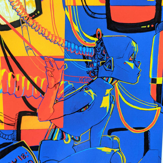 Hooked In Mini Print 4.25x5.75 Glossy Print