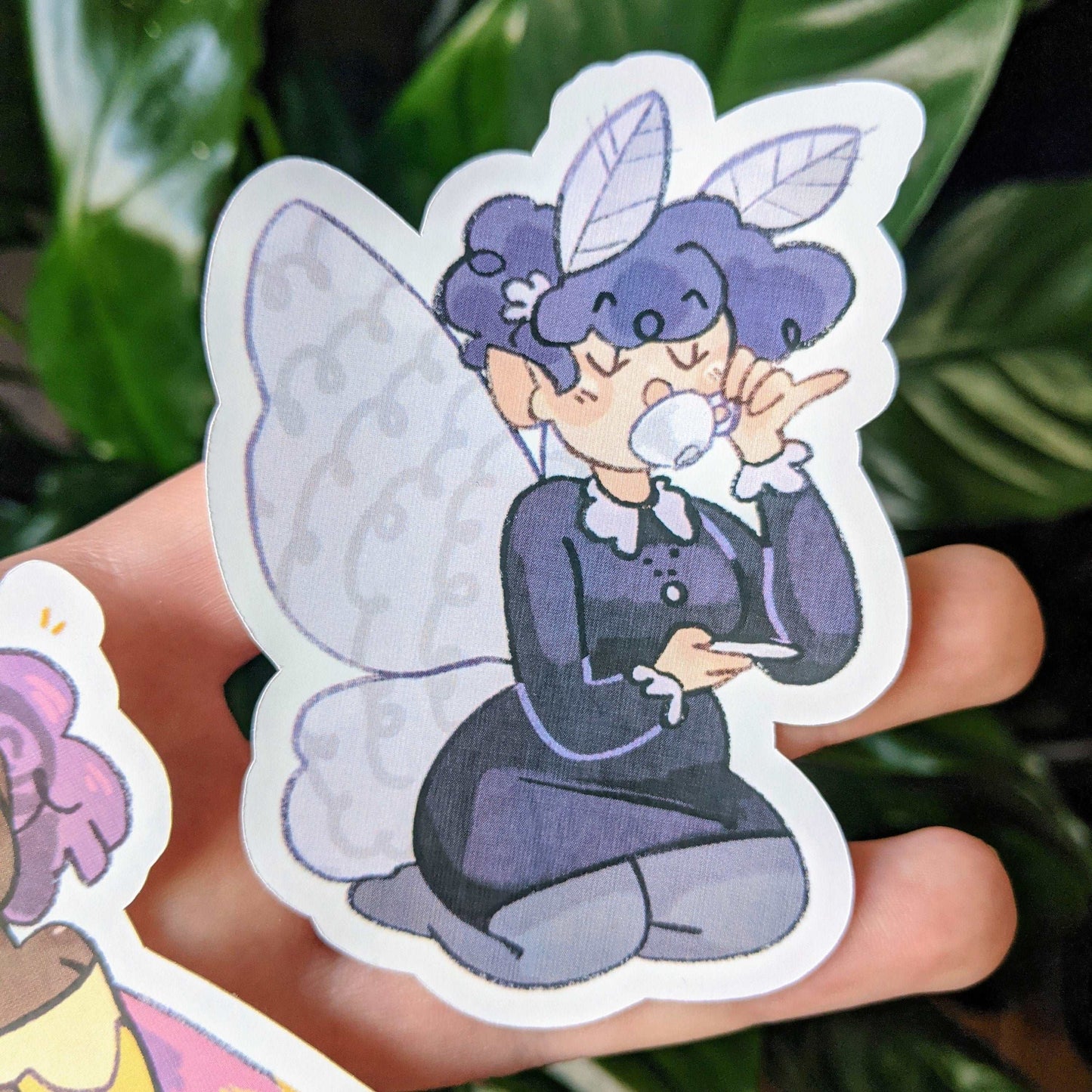 Moth Fairy Stickers!