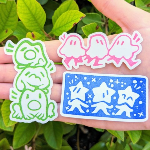 How to make your own eraser stamps!