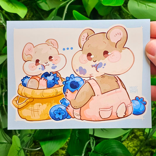 Hamster Gardners Mini Prints