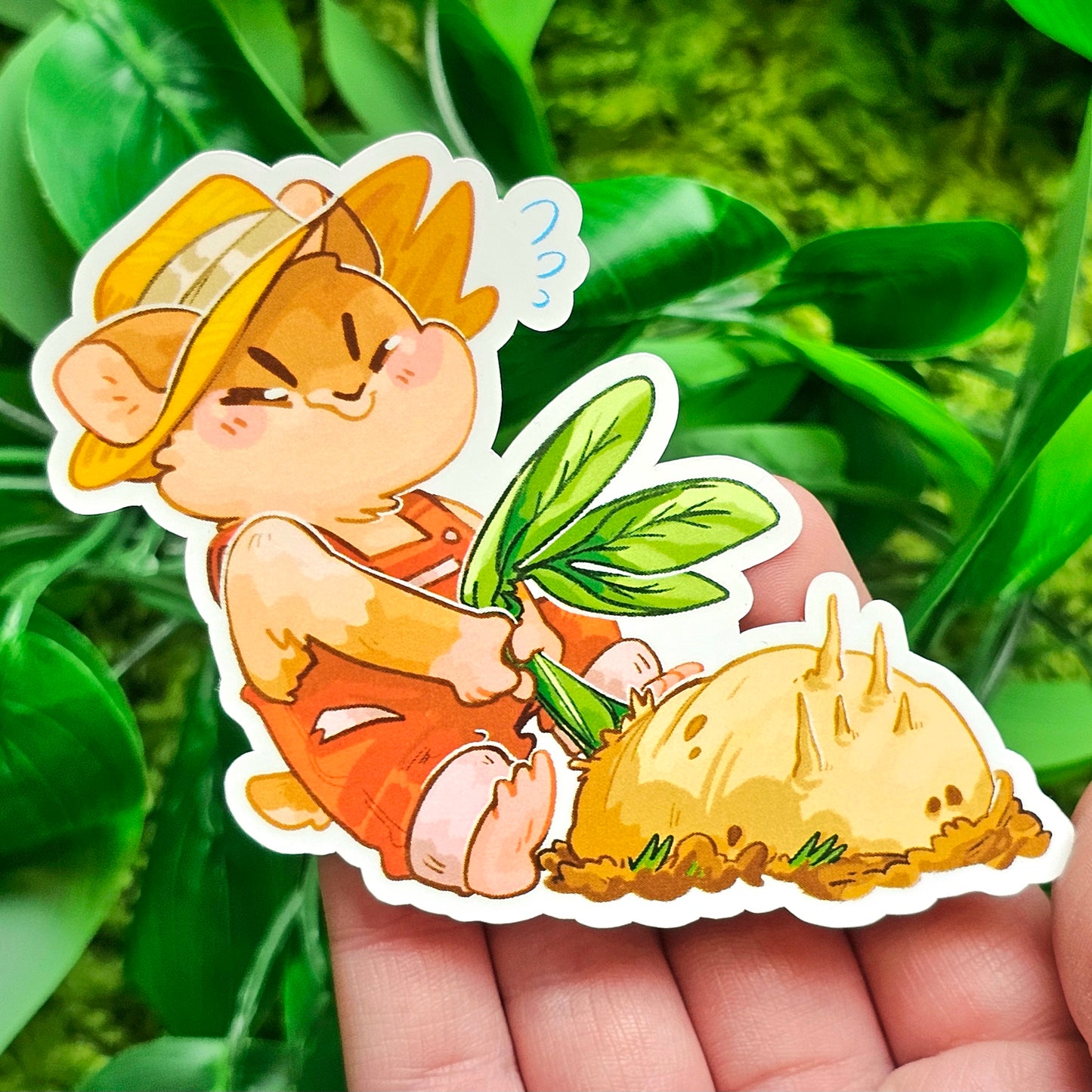 Hamster Gardeners Stickers