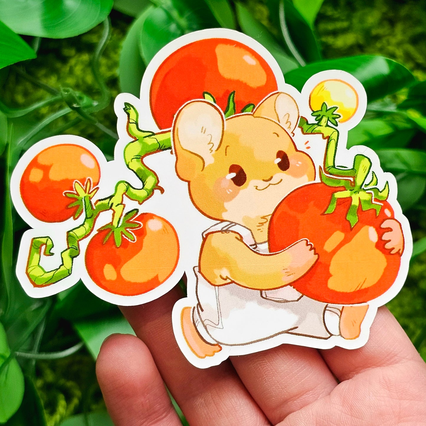 Hamster Gardeners Stickers