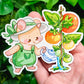 Hamster Gardeners Stickers