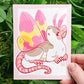 Moth Rat Mini Prints