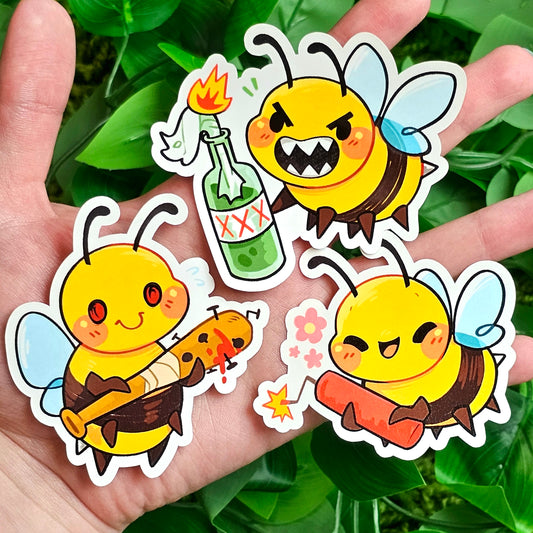 Chaotic Bees Series 2 Stickers