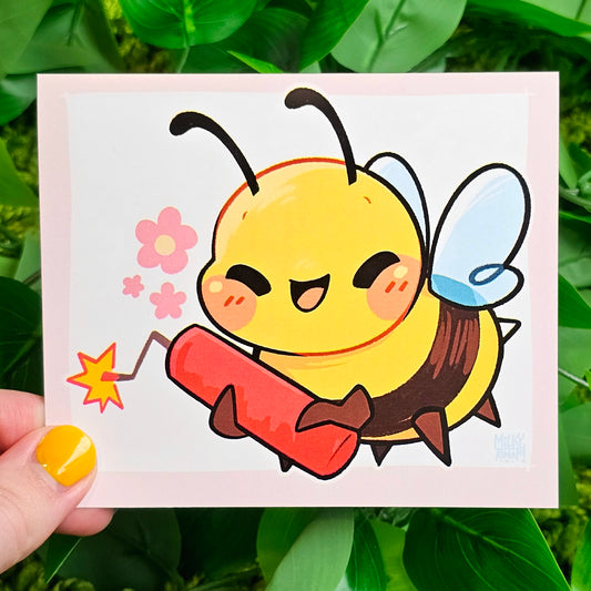 Chaotic Bees Mini Prints