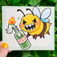 Chaotic Bees Mini Prints