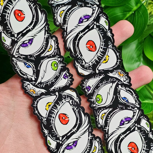 Long Rainbow Eyes Sticker