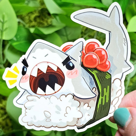 Shark Sushi Stickers