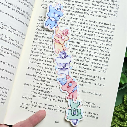 Clown Star Baby Bookmark