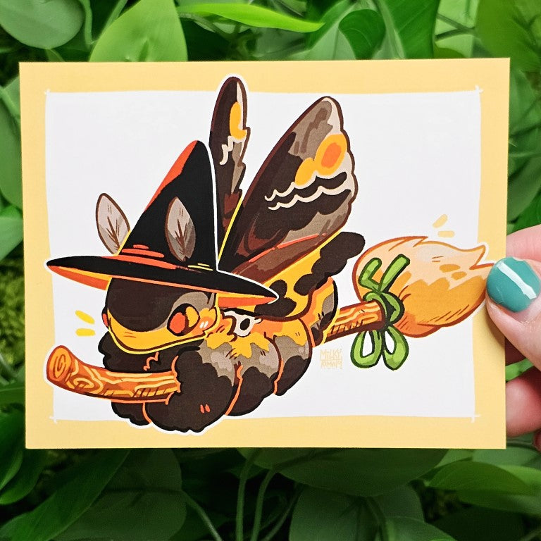 Moth Witch Mini Prints