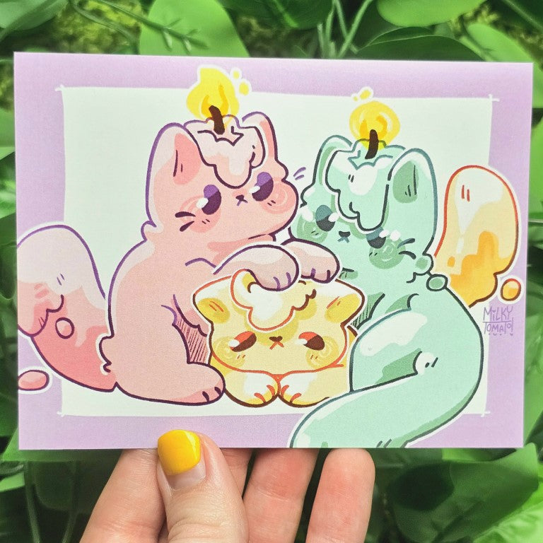 Candle Kittens Mini Prints