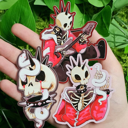Punk Skellie Stickers