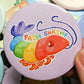 Shrimp Pride Flag Buttons