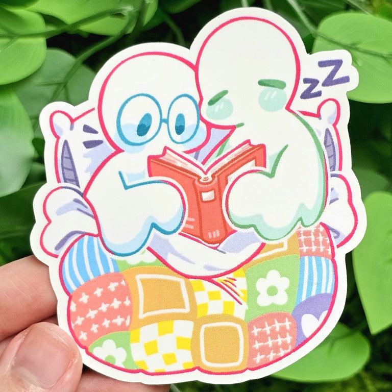 Ghost Date Stickers: Masc x Masc