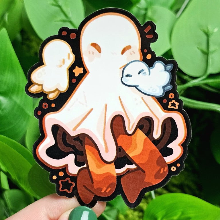 Science Ghost Sticker Solar System Ghost Stickers – Milky Tomato