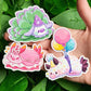 Clown Sea Slug Stickers