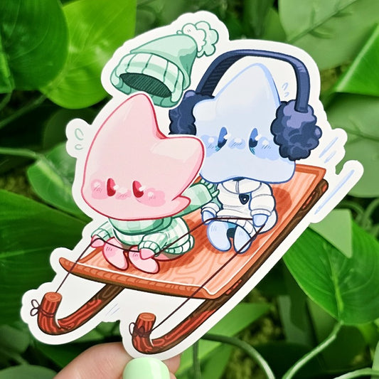 Winter Star Baby Stickers!