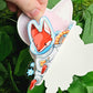 Astronaut Fox Window Sticker!