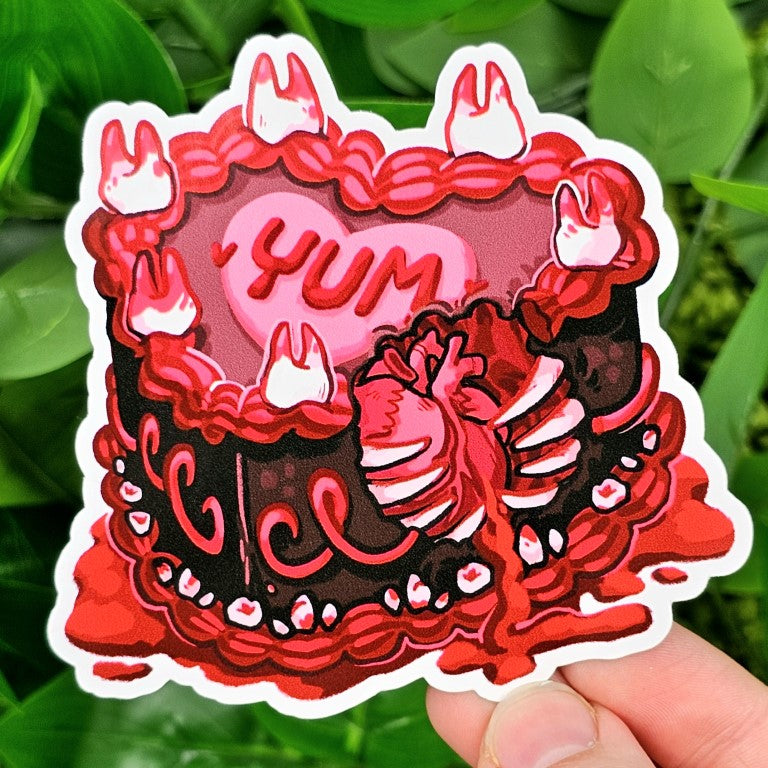 Teeth Cake Stickers!