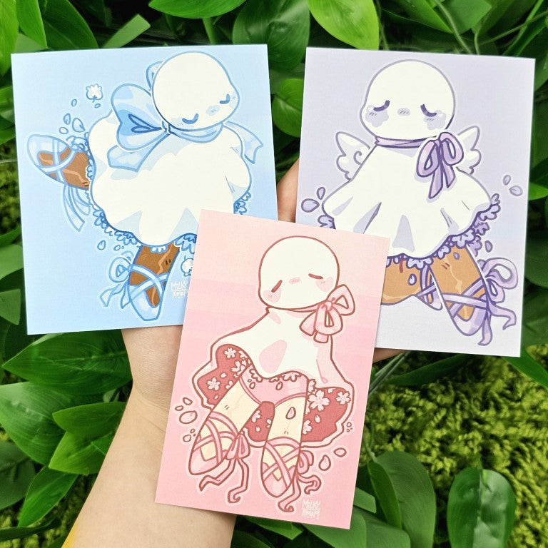 Ballerina Ghost Prints!