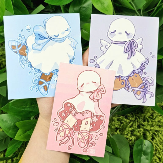 Ballerina Ghost Prints!