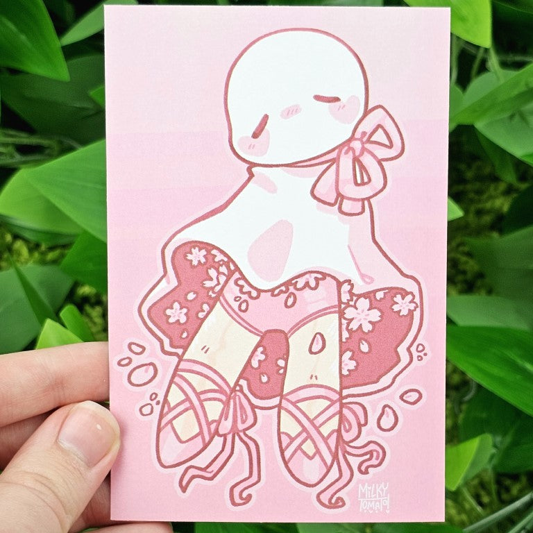 Ballerina Ghost Prints!