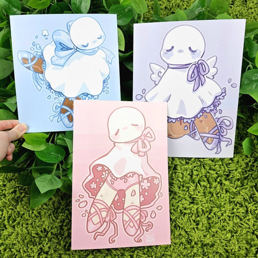 Ballerina Ghost Prints!