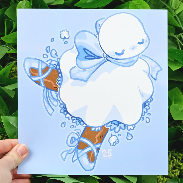 Ballerina Ghost Prints!