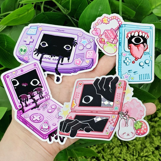 Creepy Game Console Stickers!